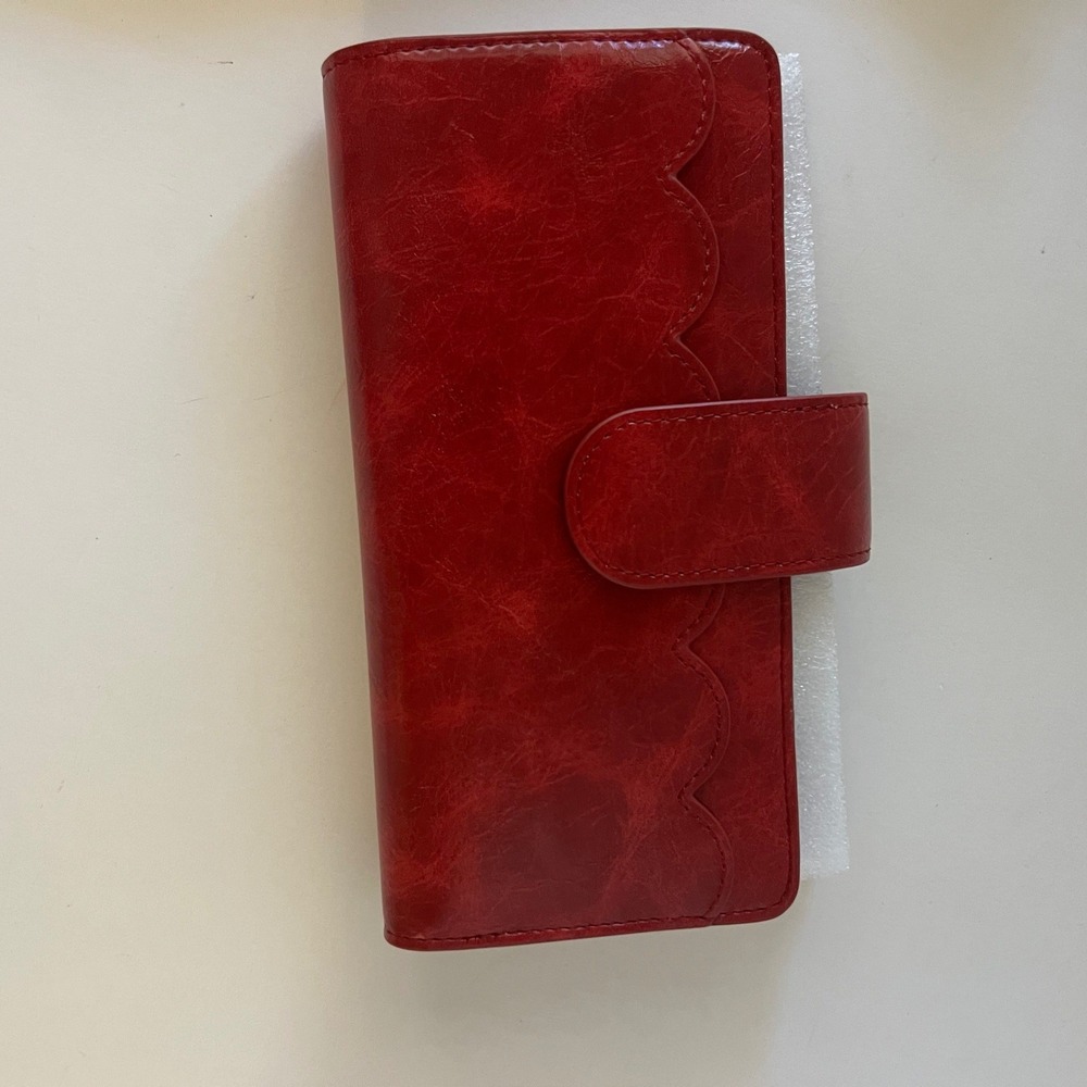 Aura Estelle Airy Planner Cover Poison Apple Red NIP